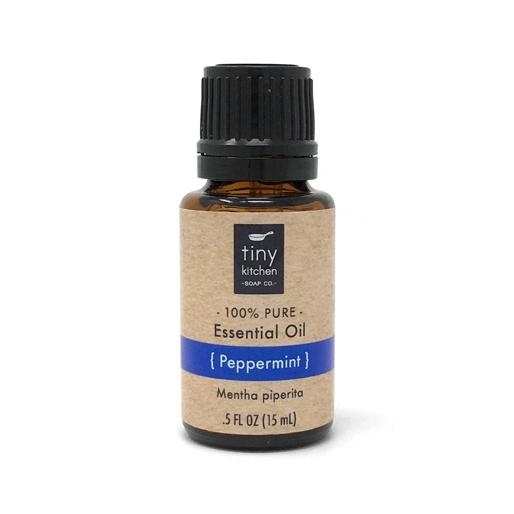 Pure Peppermint Essential Oil - Mentha piperita (15 mL / .5 fl oz)